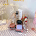 Table Bookshelf Storage Box Items Student Tools Organizer Desktop Transparent Acrylic Book Stand. 