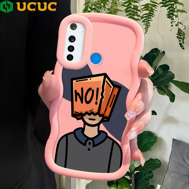 UCUC for Realme 5s 5i 6i Back Cover Box Boy Creative Candy