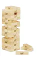 Hasbro Jenga Classic Wooden Blocks Tower Game 54 Pieces - Family Fun Strategy Game for All Ages. 