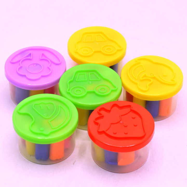 Play%20Dough%20Bucket%20/Pack%20of%206%20/%20Assorted%20Colors%20Modelling%20Clay%20Buckets%20Set%20with%20Molds%20-Best%20Clay%20for%20Kids%20-%20Image%203