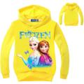【BestGO】Cartoon Hoody Frozen Pattern Children Top. 