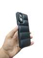 Realme C67 Back Cover Soft Carbon Texture Leather Case Camera Protection Phone Case. 