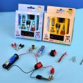 Circuit Experiment Toy for Kids - Electric Experiment Toy for Kids - School Project Light Bulb Science and Technology Circuit Accessories. 