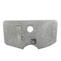 Water Pump Impeller for Yamaha with Fit for Yamaha Outboard Lower Unit Gearbox Anode 6L5-45251. 
