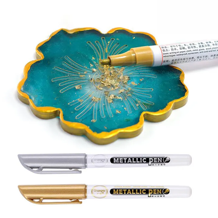 Metallic%20Waterproof%20Permanent%20Paint%20Pens%20DIY%20Epoxy%20Resin%20Craftwork%20Art%20Marker%20Encounter%20-%20Image%203