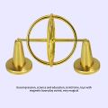 NYT Finger Gyroscope Gyro Scientific Educational Metal Gyroscope Pressure Reliever Classic Toy Traditional Antistress Toy Gyro Adult. 