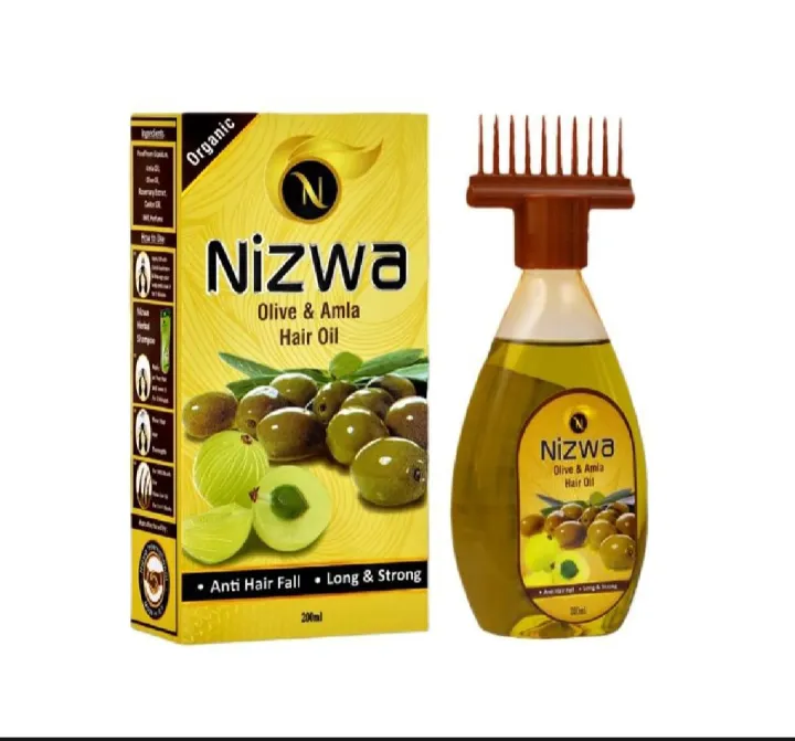 Nizwa Olive & Amla Hair Oil – Natural Remedy for Hair Fall & Strength ...