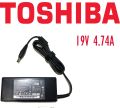 90W Laptop AC Adapter  With Power Cable for Toshiba Satellite Pro C670 C850D. 