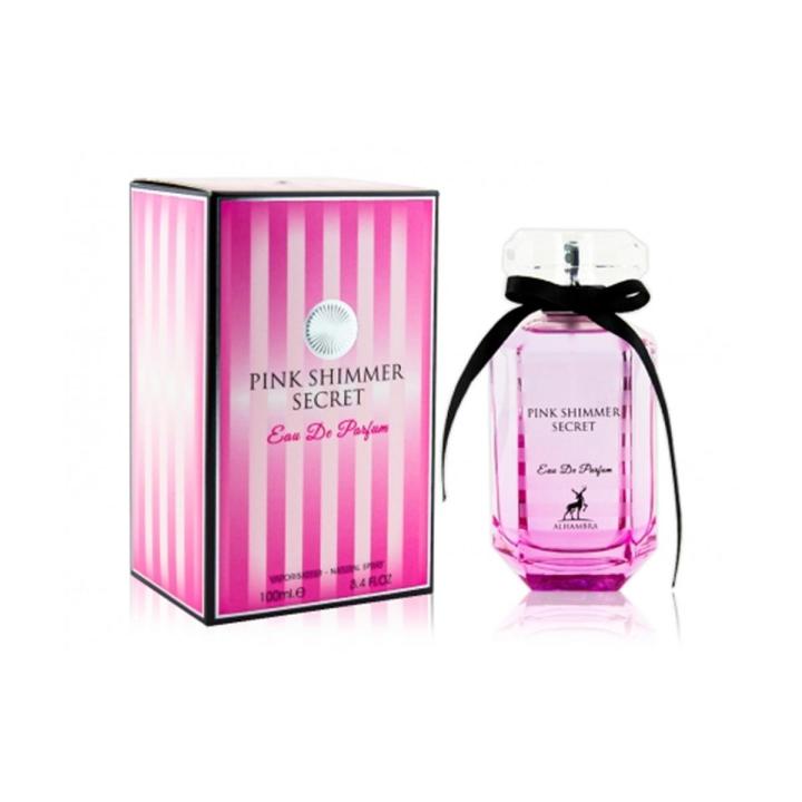 Alhambra Pink Shimmer Secret 100Ml Inspired By Victoria'S Secret'S Bombshell