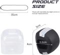 Jawline Exerciser Ball Jawline Shaper chew for men & women reduce double chin with free Rope and Plastic Box -60lbs resistance level Denovo Mart. 