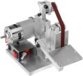Mini Belt Sander - Multifunctional 10mm Angle Grinder - Mini Electric Belt Sander for DIY Polishing / Grinding Machine / Cutting Edges & Sharpener. 