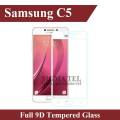 Samsung Galaxy C5 Full White 9D|5D|6D|10D|11D|21D Tempered Glass Screen Protector Full Glue Edge To Edge For Samsung Galaxy C5. 