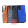 Vivo Y20 Back Cover - Vivo Y20s Back Cover - Vivo Y12A Back Cover - Vivo Y12s Back Cover Leather Type Soft Y20 Case For Boys. 