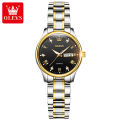 OLEVS Watch For Women Branded 2022 Elegance Waterproof  Stainless Steel Wristwatch - 5563. 