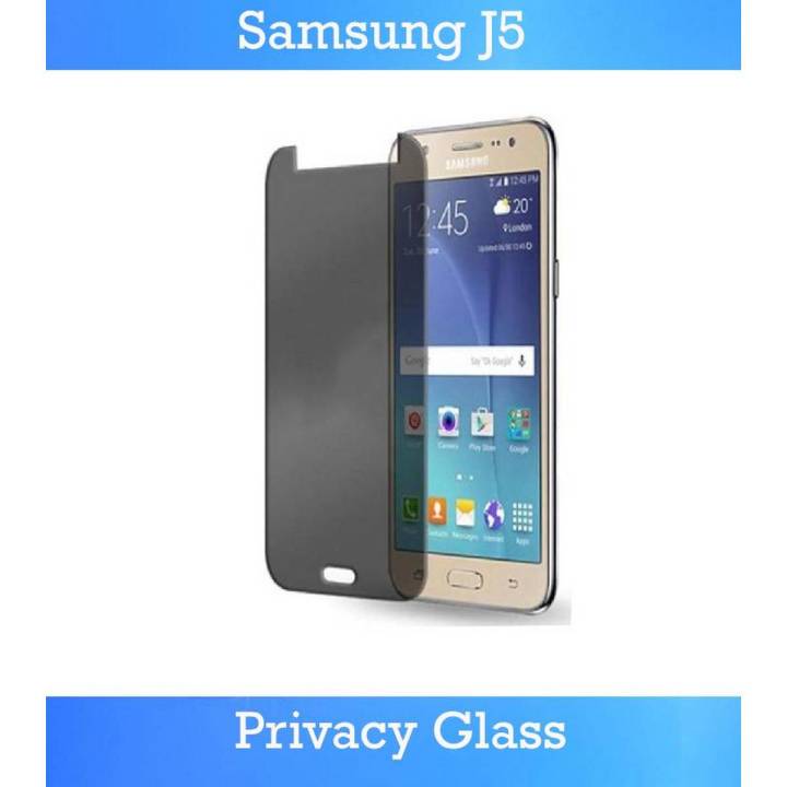 Samsung J5 Privacy Tempered Glass Protector For Samsung J5