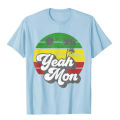 Yeah Mon Jamaica Rasta Roots Rock Reggae Jamaican Retro Gift T-Shirt Boy Family Geek Tops Shirt Cotton T Shirt Party. 