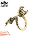 Carat Cigarette Holder Ring Mouth Grip Hands-Free Dragon Cigarette Holder Ring Rack. 