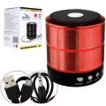 MP3 Player WIRELESS Bluetooth SPEAKER, USB Speaker, SD Card Speaker with All Card Reader. 