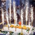 Pack of 6 |Birthday Candle Sparklers | Multi Color Sparklers Candles| Birthday Cake Sparklers Candle | Cake Candles | Cake Sparklers | Cake Topper| Large Sparklers Candle | Medium Sparklers Candle | Small Sparklers Candle | Cheap Sparklers Candle. 