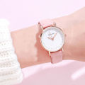 Elegant Leather Watch for Girls New Fashion Pink Watch for Women Stylish Watch for Office and College Girls. 