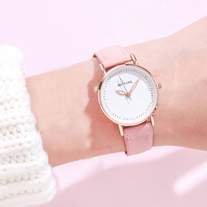 Elegant%20Leather%20Watch%20for%20Girls%20New%20Fashion%20Pink%20Watch%20for%20Women%20Stylish%20Watch%20for%20Office%20and%20College%20Girls%20-%20Image%203