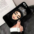 【Breakfast Daieu】Muslim Islamic Arabic Hijab Face Gril Eyes Koran Coque Phone Case for iphone 13 8 7 6 6S Plus X 5 5S SE 2020 XR 11pro XS MAX. 