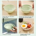 Salad Cooling Party Summer Ice Cube Maker Tray Molds Ice Bowl Mould Freeze Bowl. 