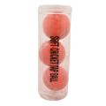 Pack of 3 Synthetic Cricket Balls (Rubber Surface Practice Balls for Soft and Hard Bats) -. 