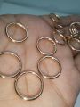Pack of 25pcs, Metal Open Jump Ring, (12mm, 14mm, 16mm, , 18mm, 20mm, 25mm, 30mm and 40mm) DIY Customize Art & Craft.. 