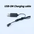 14500 Rechargeable Battery 3.7V 500mAh Lithium Battery with SM Plug USB Charger-SM for Toy Game Controller. 