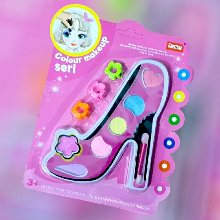 Korix%202%20and%203%20Layer%20Frozen%20-%20My%20Little%20Pony%20-%20Butterfly%20Shoe%20Theme%20Makeup%20Kit%20for%20School%20Boys%20Girls%20Children%20Cosmetics%20Make%20Up%20Sets%20Washable%20Beauty%20Makeup%20Box%20-%20Image%204