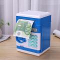 Piggy Bank ATM Password Unlock - Piggy bank - Kids ATM -Machine Money Saving Machine Kids - Electronic Piggy Bank - Mini ATM Password Money Bank Cash Coins Saving Box for Kids - Cartoon Safe Bank Box Perfect Toy Gifts for boys and girls. 