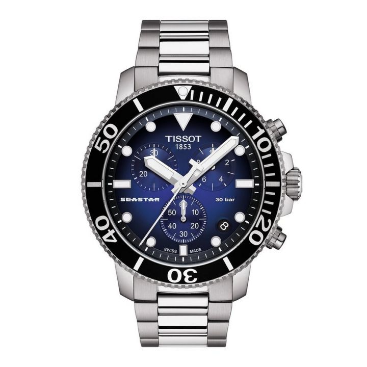TISSOT SEASTAR 1000 CHRONOGRAPH MEN'S WATCH - T120.417.11.041.01