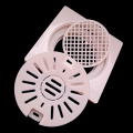 Bathroom Floor Drain Waste Abs Plastic Cover Square Gutter Jali 6"× 6" inches High Quality. 