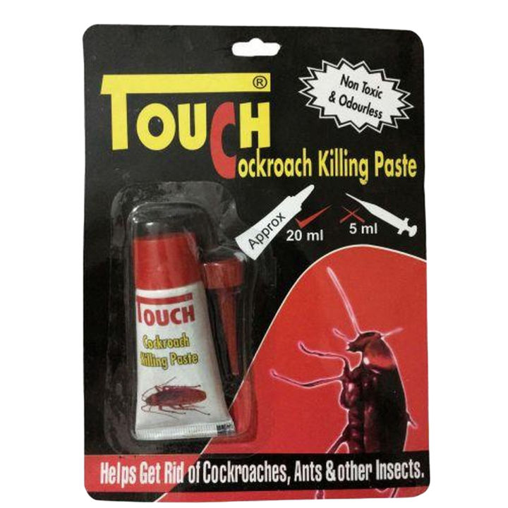 Touch Cockroach Killer Gel - Insect Killer - Insect Gel - Insects eliminate Paste (Pack Of 3) Pest Control