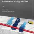 Quick Electrical Wire Connectors Snap Splice Lock Cable Terminals Crimp T-type plug line connector. 