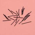 20pcs Anti-Allergy Matchstick Head Plastic Pins Ear Sticks Ear Sticks Sterile Sticks Round Head Men's & Women's Earrings. 