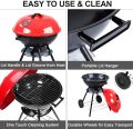 Football Sytle Bar B Que Grill and Oven with Moving Stand. 