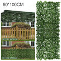 Artificial Fence Leaf Cuttable Hedges Fence Artificial Privacy Fence. 