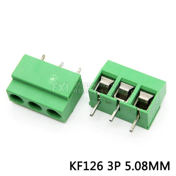 10PCS/LOT KF126-5.08-3P KF126-3P 250V 8A Screw 3Pin 5.08mm Straight Pin Screw Block 26-14A WG