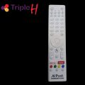 Chanhong Ruba Remote Universal LCD LED TV With Voice + Google Assistant + Bluetooth & Social Buttons Model CH-VER.1W HRM1928 (PAIRING REQUIRED FOR VOICE WORK) WHITE TRIPLE H. 