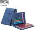 【VisioN Shop】Molave Passport Fashion Neutral Multi-purpose Travel Passport Tri-fold Organizer Holder Business Card Cases Ladies  Ladies bags. 