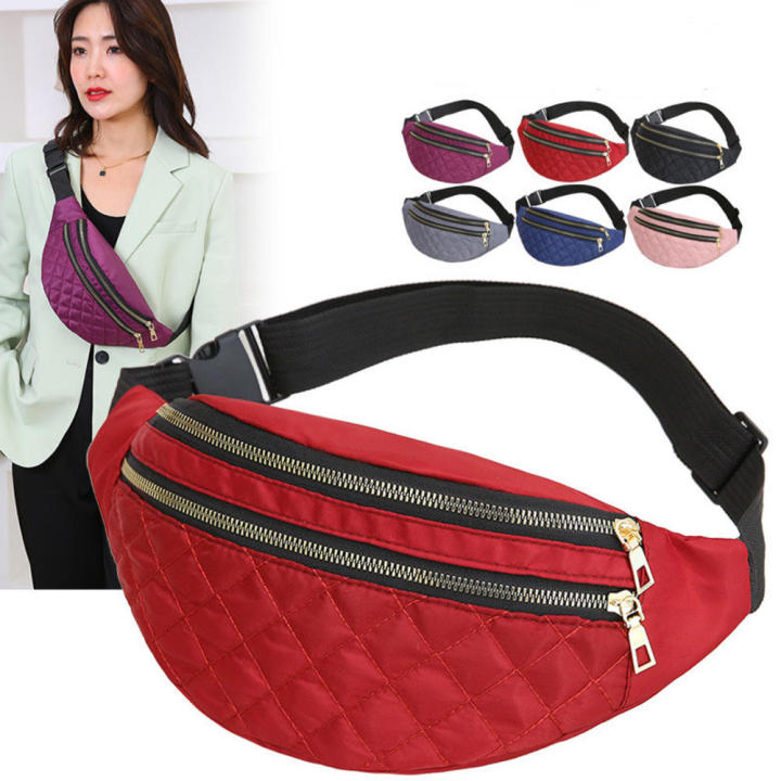 Messenger Waist bags for women Versatile Belt bags Handheld Fanny pack All match Oxford Female waist bag for Travel Outdoor activities Running Shopping use Daraz.pk