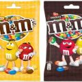 M&M’S Chocolate & Peanut Beans x 2 Packets of 82gms. 