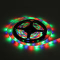 RGB 5M Multicolor 3528 REMOTE CONTROL LED STRIP LIGHT KIT WITH ADAPTER. 