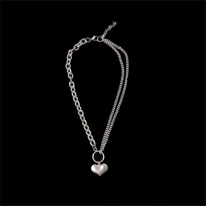 【Aesth Diary Store】Kpop Trendy Cute Shape Pendant Necklace Neck Aesthetic Jewelry Accessories Decoration