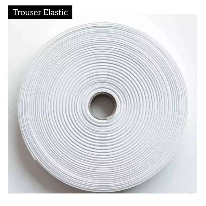 White%20Elastic%20Band%20Elastic%20For%20Trousers/Shalwar%20Azarband%20Naraa%2010%20Gaz%20Quality%20Stretch-Strong%20Elasticity%20-%20Image%202
