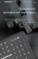 Wireless keyboard & Mouse Monster Air mars KM3 pro 2.4GHz wireless usb nanno reciever technology. 
