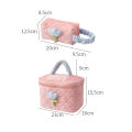 Makeup Organizer Exquisite Women Cute Delicate Cosmetic Bag. 
