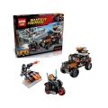 Avengers Building Blocks - Black Widow & Falcon Hazard Heist - Multicolor. 